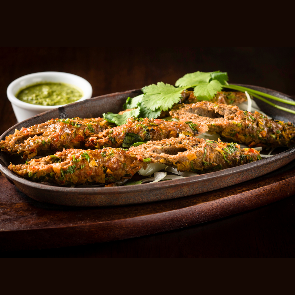 チキンシークケバブ 2本 / Chicken Seekh Kebab / 2 pieces