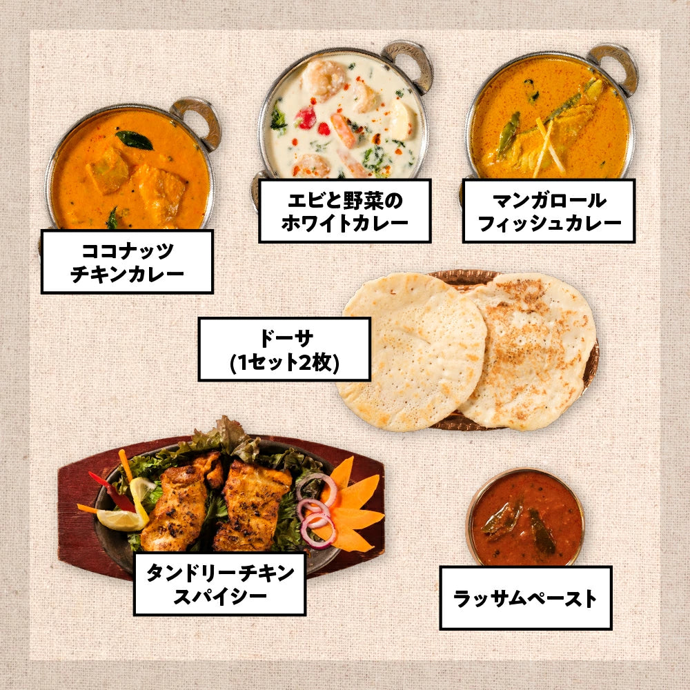 南インドカレーセット /South-Indian Curry Set
