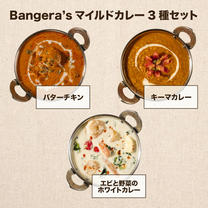 ＼公式限定プレゼント付き!!／ お試し福袋 マイルドカレー3種類セット