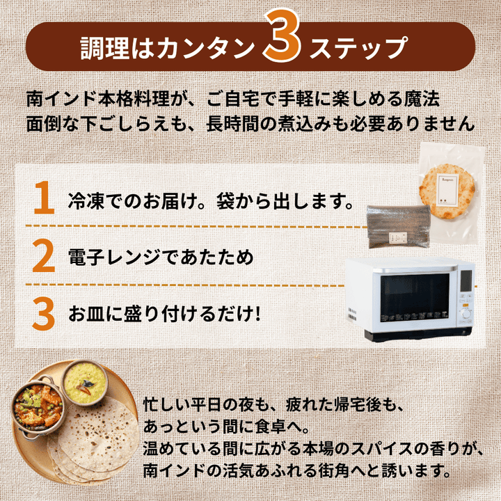 マラバルパラタ 2枚～ / Malabar Paratha / 2 pieces～