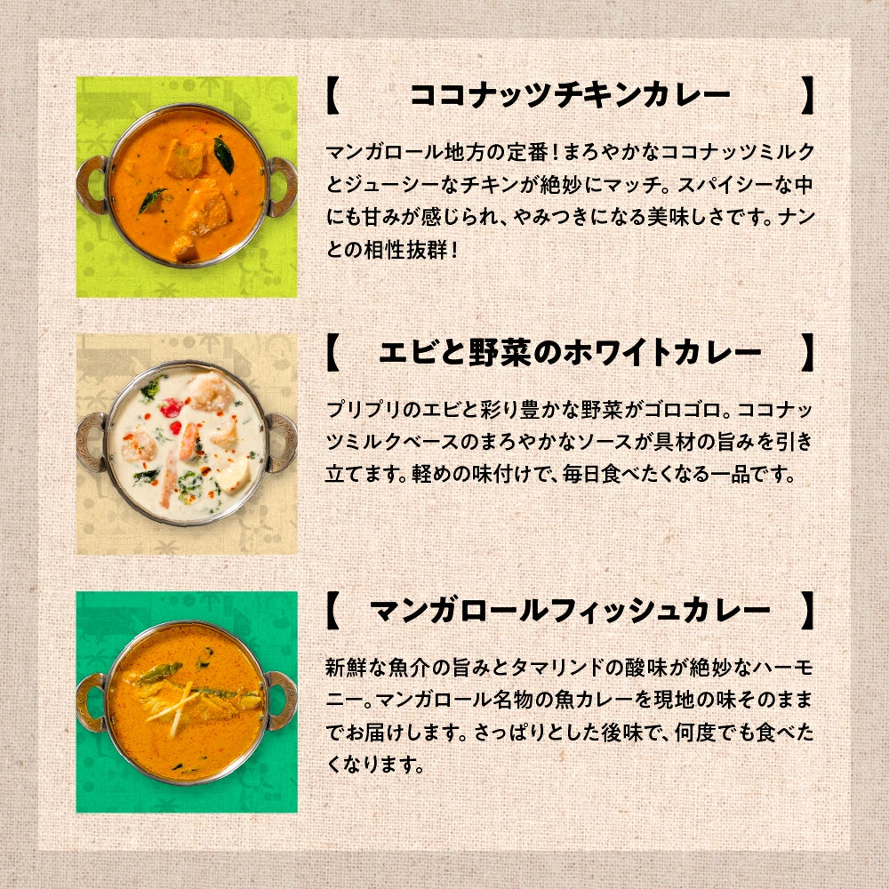 南インドカレーセット /South-Indian Curry Set